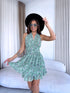 "COSMOPOLITAN" floral dress - green